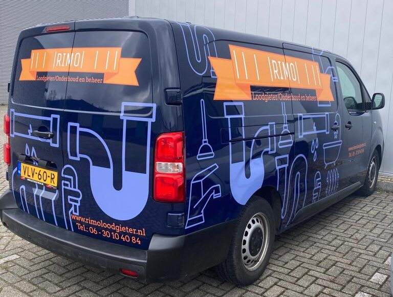 De werkbus van RIMO Loodgieter, Onderhoud en Beheer